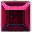 LEAD FREE Acrylic (Lucite) Square Rhinestones 12mm x 12mm